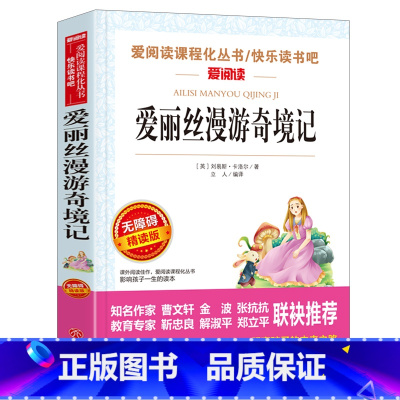 爱丽丝漫游奇境 单本 [正版]鲁滨逊漂流记六年级下册必读课外书 快乐读书吧 汤姆索亚历险记原著完整版 尼尔斯骑鹅旅行记