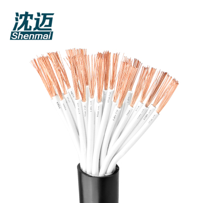 沈迈 铜芯软电缆 KVVR-450/750V-24*1.5mm² /米