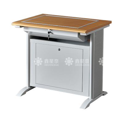鑫星奈XXN4012407 隐藏式翻转电脑桌培训桌教室机房多媒体学习桌办公桌A款单人位