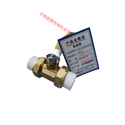 晟宏德 PPR双活接铜球阀 DN25 个