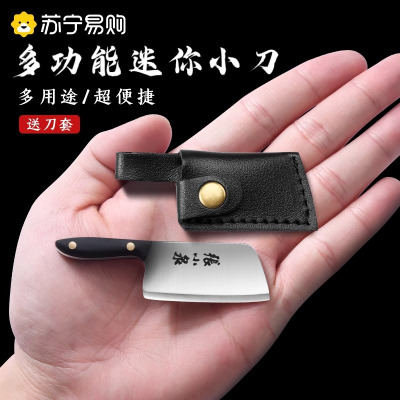 张小泉迷你水果刀家用便携小菜刀多功能拆开快递小刀随身刀具8138