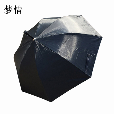 梦惜 半自动铁伞架 银胶布 塑料直柄雨伞 YF-L2021025/把
