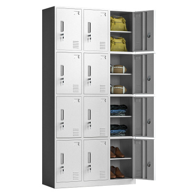 指臣职员柜12门带隔板个