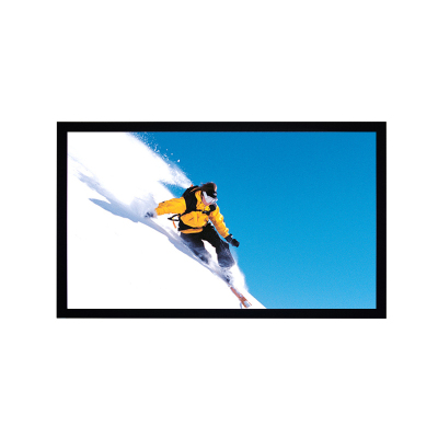 经科JK正背双投小边框中边框平面画框幕软幕投影机投影仪幕布100寸4:3