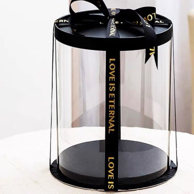 维诺亚母亲节情人节圆形花泥DIY蛋糕花有钱花材料包4寸送女友送妈妈