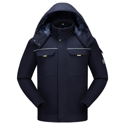 天鸣TMG 8901T纯棉加厚夹克款可拆卸内胆冬装 防寒服 棉服 源头工厂 可定制S-5XL 套