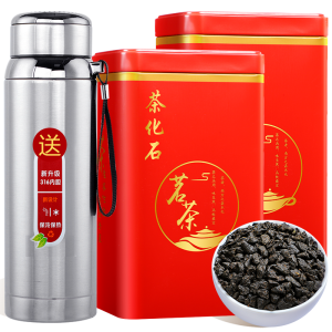 糯米香茶化石糯香碎银子普洱茶熟茶云南勐海茶叶罐装500g 500g