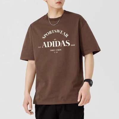 ADIDAS阿迪达斯短袖T恤运动休闲针织圆领男装JD0440 D