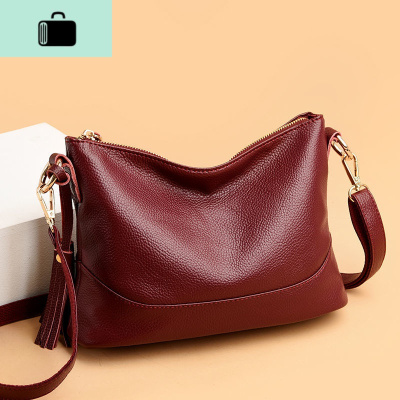 中年女包妈妈包2020新款时尚软皮包包简约大容量百搭单肩包斜挎包NEW LAKE女士单肩包