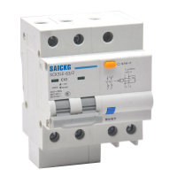 赛驰科技(SAICKG) SCK3LE-63/2 2P C63 低压漏保空气开关 (单位台) 灰白