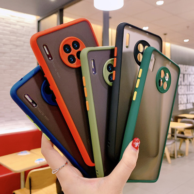 华为Mate30手机壳全包摄像头5G版磨砂透明Pro镜头保护套Mate20液态硅胶por镜头保护ins风M30简约Mt3