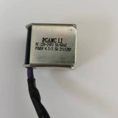 帮客材配 全新原件 四通阀线圈 220V 50-60HZ 4.5/3.5W 35cm 两孔 收前务必验货