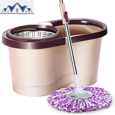 家用拖把旋转托把懒人拖地自动甩干拖布桶干湿两用墩布一拖 三维工匠
