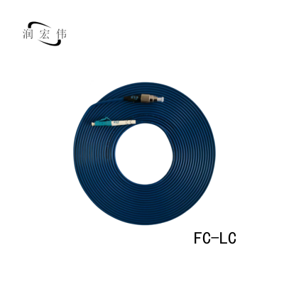润宏伟 铠装 光纤跳线 尾纤 FC-LC-5m(单模单芯) 条