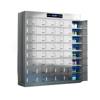 不锈钢消毒鞋柜 48门