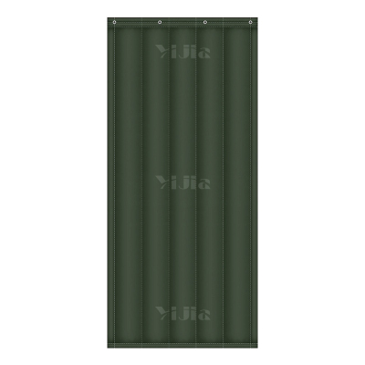 翌嘉YJ3111664 牛津布棉门帘保暖保温门帘防风防寒 绿色