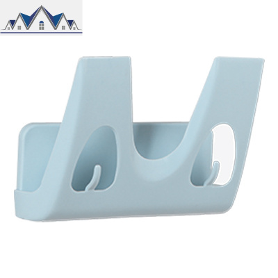 免打孔锅盖架厨房壁挂式放菜板架多功能家用锅盖粘板刀具收纳架 三维工匠