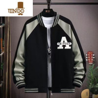 YANXU青少年棒球服外套男秋季2023新款潮牌港风学生宽松休闲帅气夹克