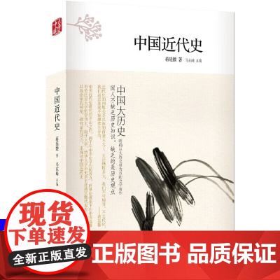 中国大历史:中国近代史(第2版) 蒋廷黻中国近代史近代史纲近代中国战争史古代民国战争史中国通史类历史书籍