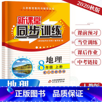 [正版]2023新课堂同步训练地理八年级上册课堂辅导人教版专项训练七年级初二地理专项训练课后作业全套同步试卷8年级课课练