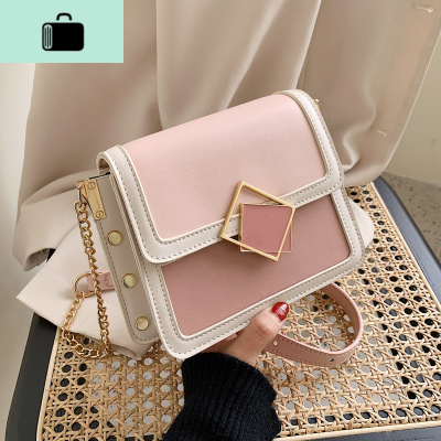 夏季流行小包包洋气女包2020新款潮时尚链条小方包网红单肩斜挎包NEW LAKE女斜挎包