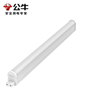 公牛(BULL)T5一体化支架灯8W/6500K/0.6m/带电源接头 MJ-A008A-AD(单位:个)