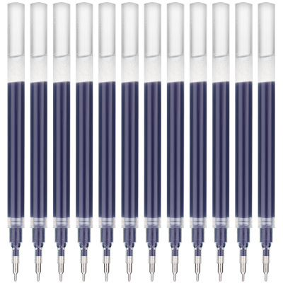 宝克(BAOKE)PS1910 0.5mm大容量中性笔芯 蓝黑 12支/盒 1盒