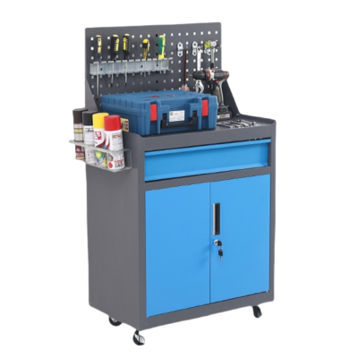 移动式工具柜 670*400*1220mm 蓝色