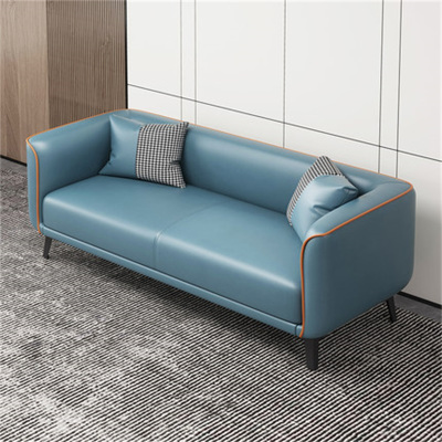 鑫环境 沙发客厅小户型现代简约科技布双人三人出租房网红款简易卧室沙发