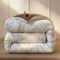 牛奶绒被子冬被冬季加厚保暖棉被宿舍单人珊瑚绒被芯通用被褥10斤