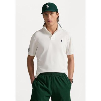 Ralph lauren弹力polo衫男短袖休闲通勤百搭基础款蓝直筒常规版型