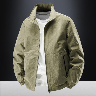 JPDUN春秋季新款男士夹克外穿户外运动宽松青年休闲夹克外套