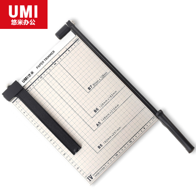 悠米 钢质切纸机12″×10″(白灰) D03001 A4台板(300*250mm)单台装