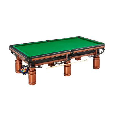 赤道线 9尺 钢库台球桌晶凯美式中式黑八 家用球房 比赛用台球桌 鼎配 CDX-A492S-P209C