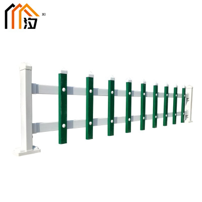 汐 pvc草坪护栏 40cm高米