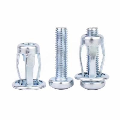 继彬GB22795-表1 花瓣螺母膨胀螺丝 碳钢 4.8级 镀白锌M6×25