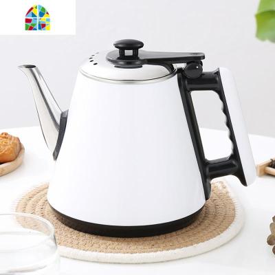 升级版茶吧机茶具电热茶炉配套防烫手包胶烧水壶双层保护单个配件 FENGHOU 棕色1食品级包胶壶大三环客服对型号