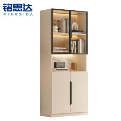 铭思达书柜储物柜两门台