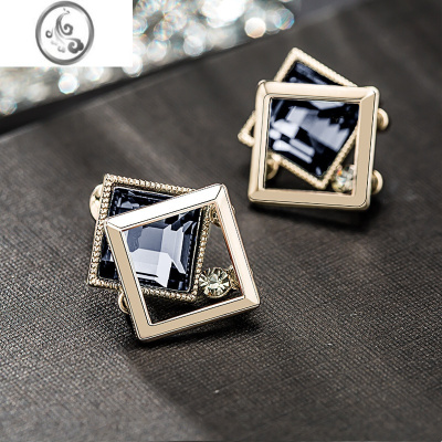 JiMi银耳钉女银银耳饰女耳环2023新款小众设计感轻奢高级感耳坠女