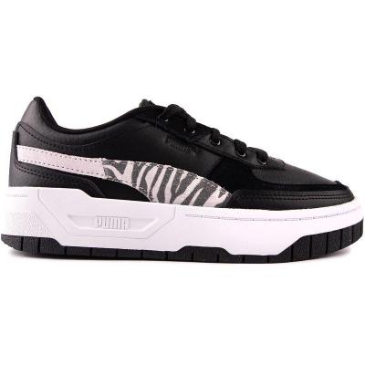 彪马(Puma)女鞋休闲运动鞋时尚潮流真皮厚底系带动物纹平台板鞋