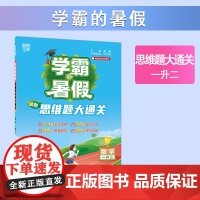 25秋学霸的暑假 思维大通关 数学一升二