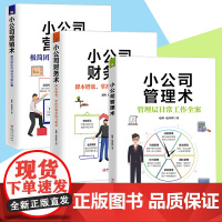 [全3册]小公司营销术+小公司管理术+小公司财务术 赵彦锋著 市场营销书籍 营销策划书籍 经商营销管理 市场营销书 企业