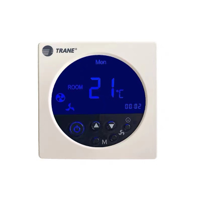 TM5X空调液晶智能温控器 风机盘管三速开关面板86型