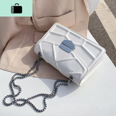 夏天小包包洋气女包2020新款潮时尚网红斜挎包百搭链条ins小方包NEW LAKE女斜挎包