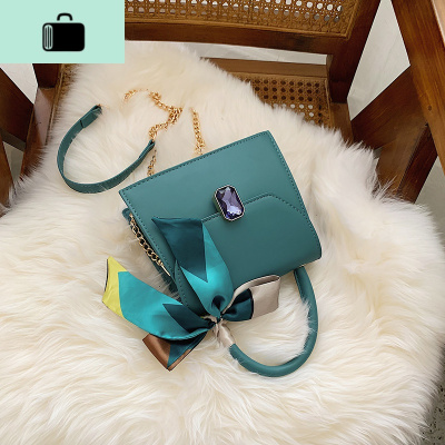 小包包2020秋季新款手提小方包ins时尚潮链条斜挎手机包单肩女包NEW LAKE女手包