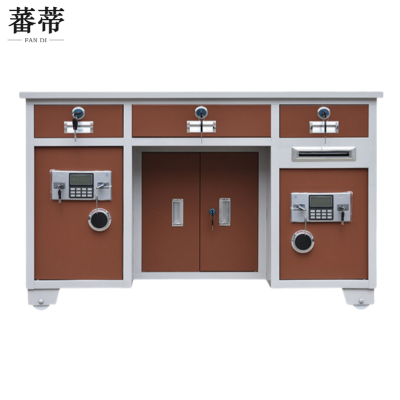 蕃蒂 电子保险桌1.3米双柜张