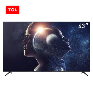 TCL 官方旗舰 43D8(43英寸)吋 智能4K高清全面屏防蓝光人工智能语音教育2020新款LED彩电平板电视