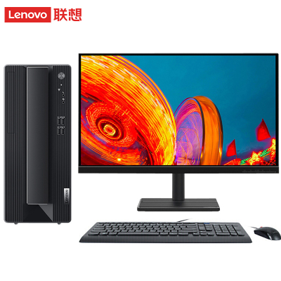  联想(Lenovo) neo P600 商用设计师游戏台式电脑整机 (i5-12400F 32G 1T+512G GTX1660Super 6G独显)23.8英寸显示器 定制