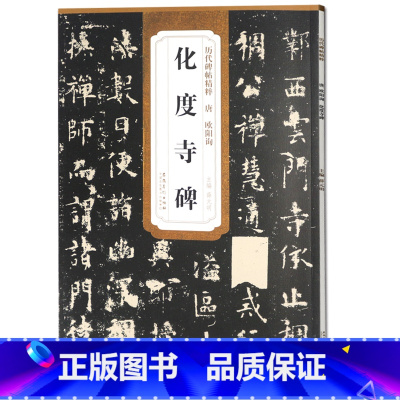 [正版] 唐欧阳询化度寺碑 历代碑帖精粹 薛元明主编 简体旁注碑帖楷书毛笔书法练字帖 安徽美术出版社 古帖书法书籍