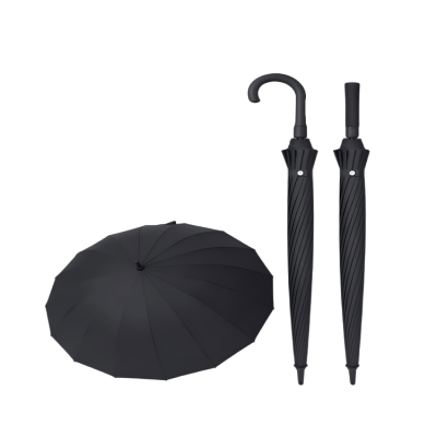 荣百汇 抗暴风雨专用双层自动长柄雨伞加大加厚加固晴雨两用 把